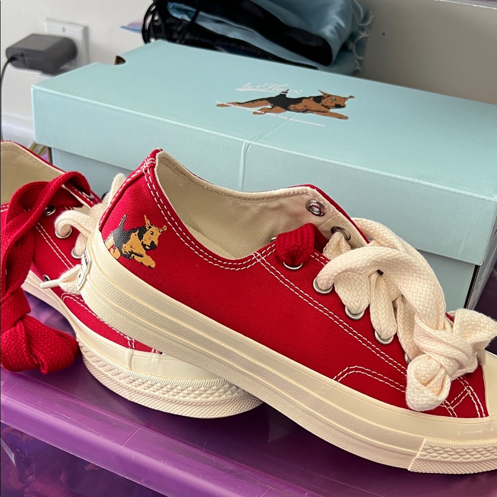 limited edition Converse x Golf Le Fleur red Darryl chuck 70 ox